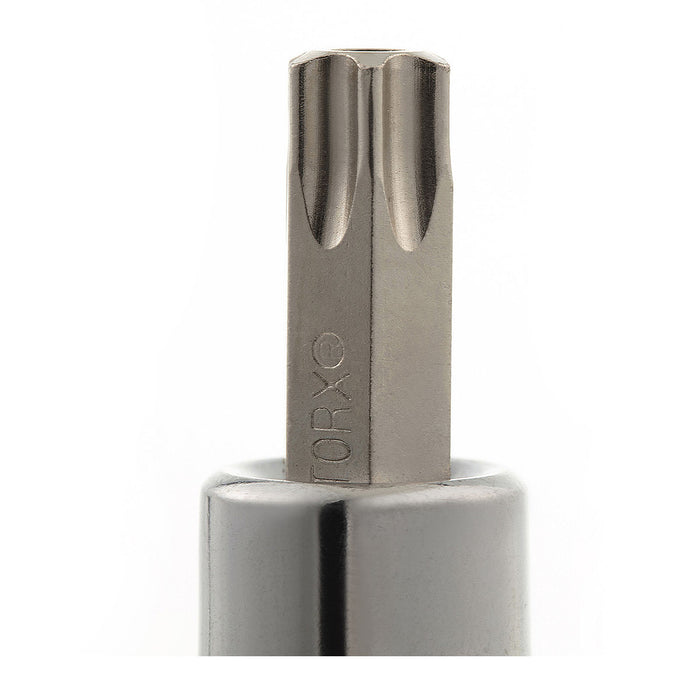 Đầu tuýp cốt 3/8 inch mũi lục giác sao có lỗ tròn SATA, thân ngắn 48mm