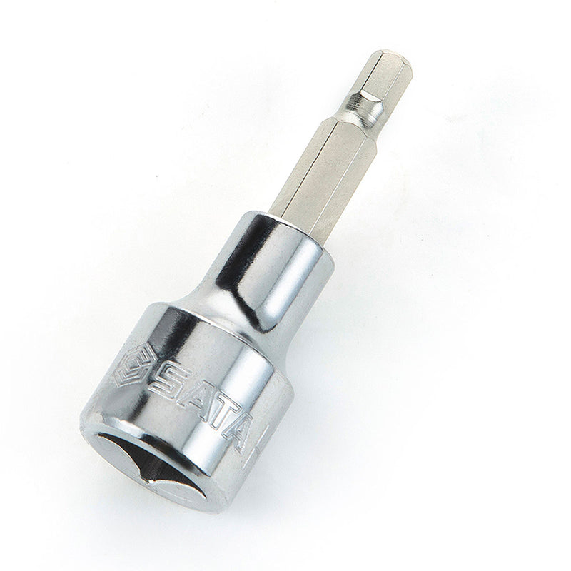 Mũi vặn vít đầu lục giác SATA cốt 1/2 inch, thép S2 & Cr-V, mạ Chrome, đủ kích cỡ