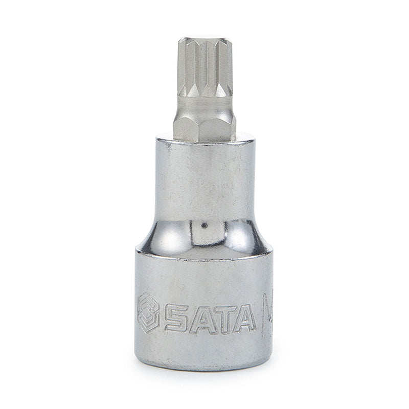 1/2 inch Dr. Bit Socket, 50MM Length, 12pt. from M5 to M16 SATA