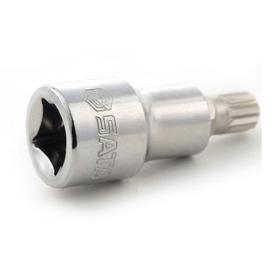 1/2 inch Dr. Bit Socket, 50MM Length, 12pt. from M5 to M16 SATA