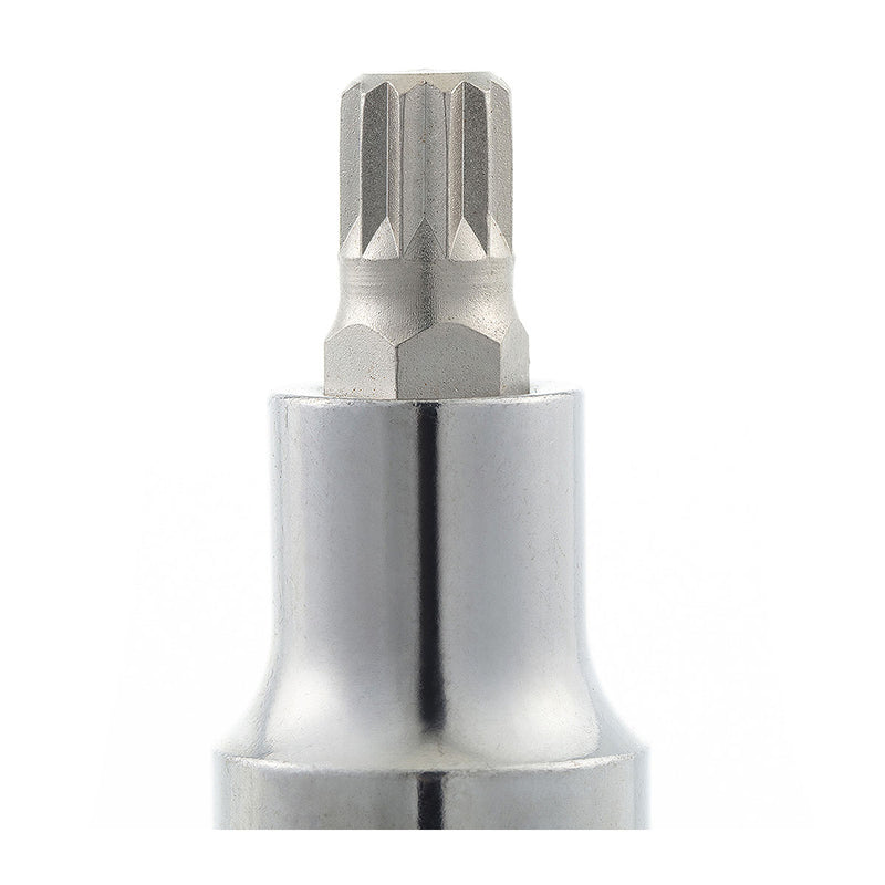 1/2 inch Dr. Bit Socket, 50MM Length, 12pt. from M5 to M16 SATA