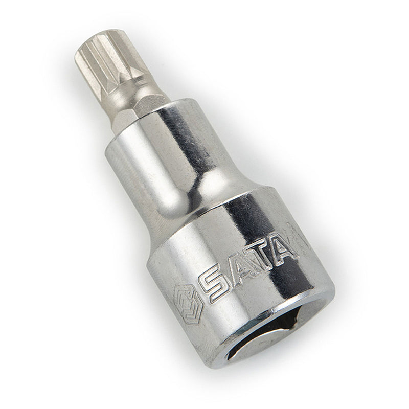 1/2 inch Dr. Bit Socket, 50MM Length, 12pt. from M5 to M16 SATA