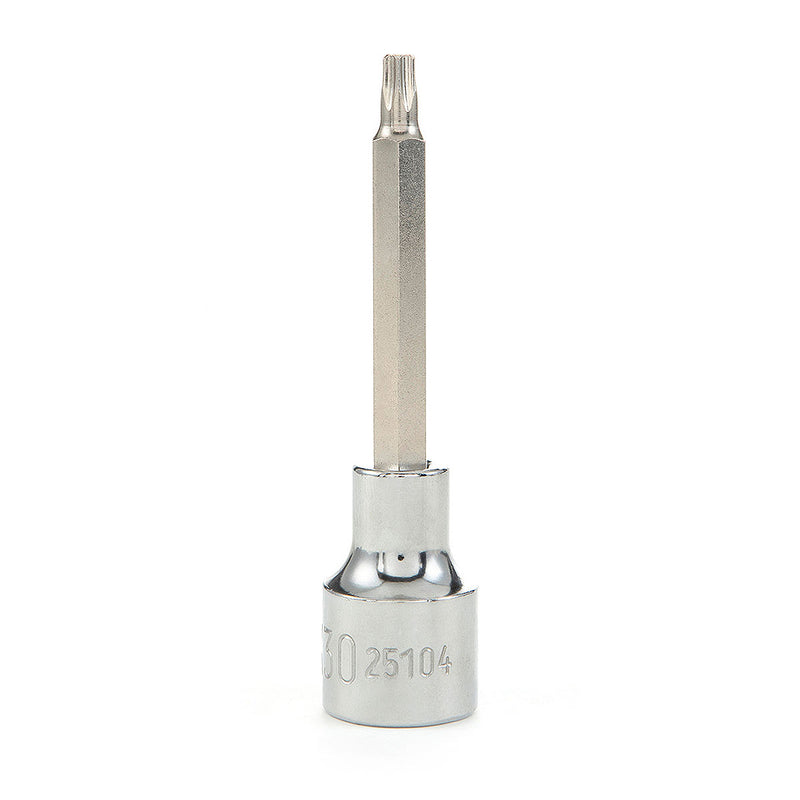 1/2 inch 驱动套筒，100mm长，T20 至 T60 规格，SATA 接口