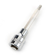 Mũi vặn vít đầu sao SATA T30 cốt 1/2 inch, thép S2, dài 100mm, mạ Chrome