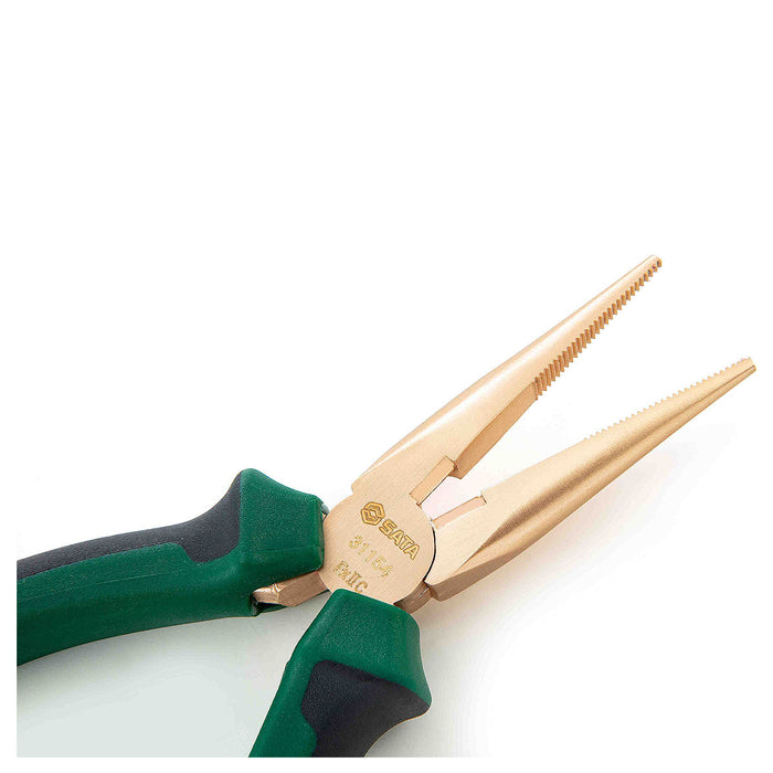 Kìm mỏ nhọn chất liệu đồng Beryllium, chống tia lửa điện SATA kích thước từ 6 inch - 8 inch