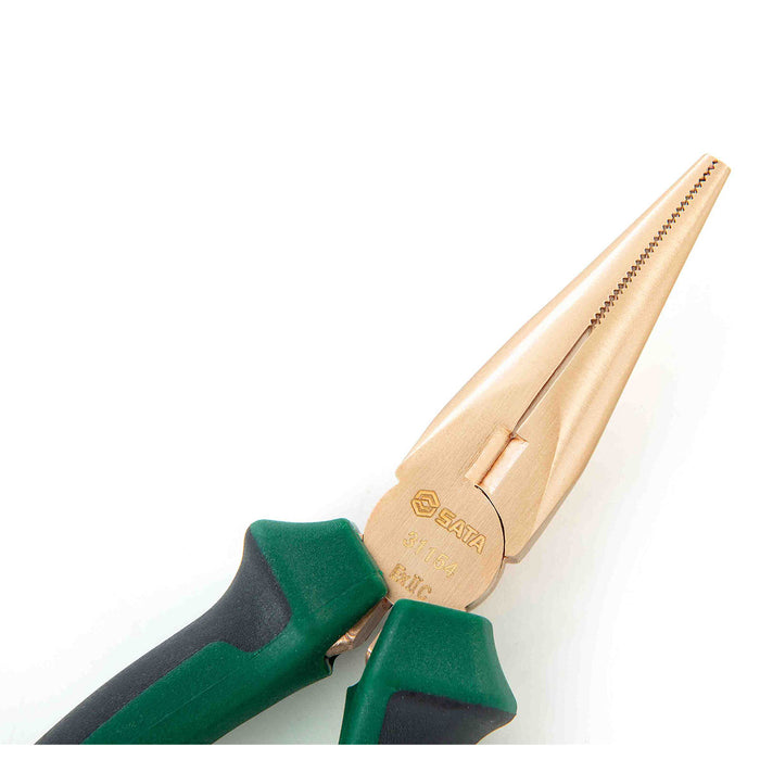 Kìm mỏ nhọn chất liệu đồng Beryllium, chống tia lửa điện SATA kích thước từ 6 inch - 8 inch