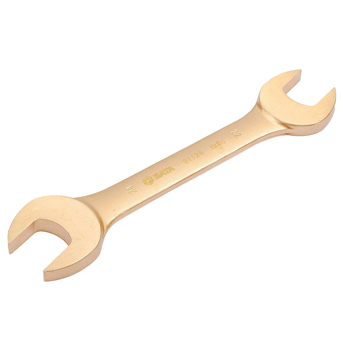 Bộ cờ lê 2 đầu miệng, chất liệu đồng Beryllium, chống tia lửa điện 7 chi tiết SATA 31303