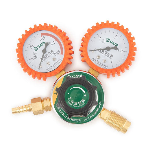 Đồng hồ điều áp khí Acetylen SATA 31332 | Điều chỉnh áp suất hàn cắt chính xác