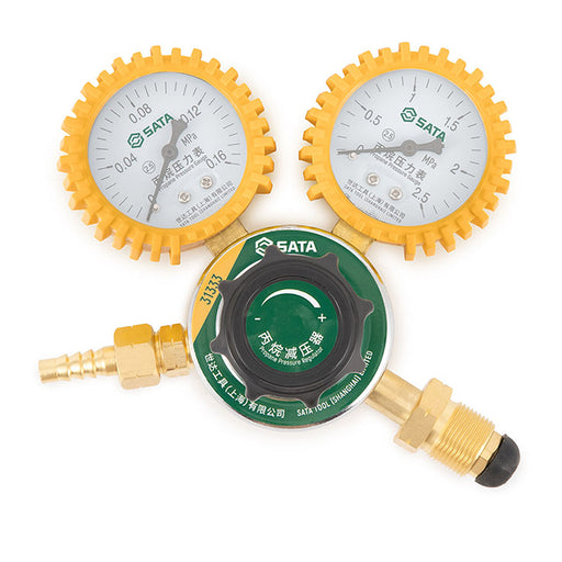 Đồng hồ điều áp khí Propane SATA 31333 - Điều chỉnh áp suất LPG chính xác, bền bỉ cho hàn cắt công nghiệp
