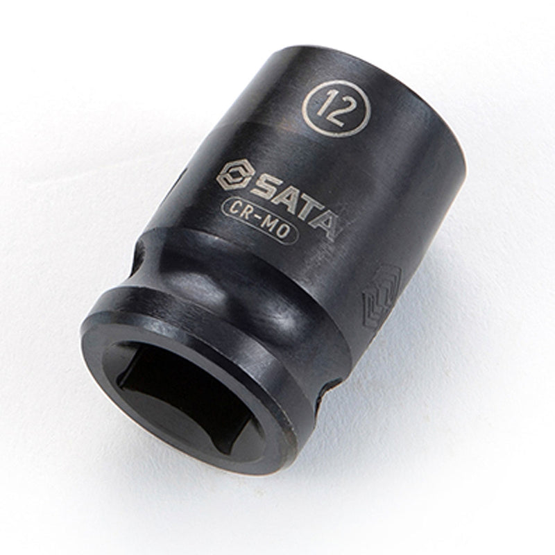 Đầu tuýp 6 cạnh, thân ngắn SATA cốt 3/8 inch, kích thước từ 7mm - 19mm