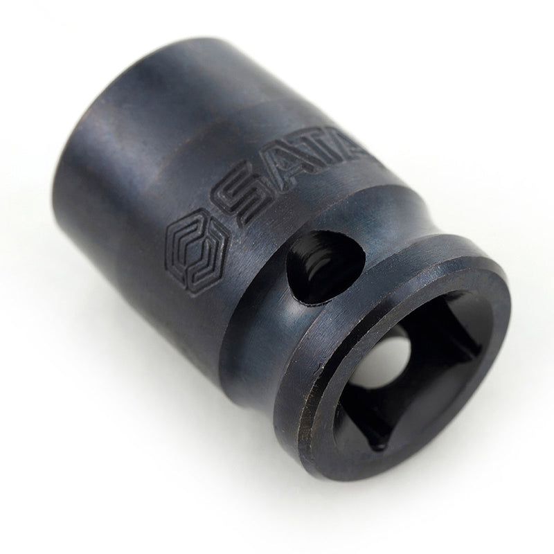 Đầu tuýp 6 cạnh, thân ngắn SATA cốt 3/8 inch, kích thước từ 7mm - 19mm