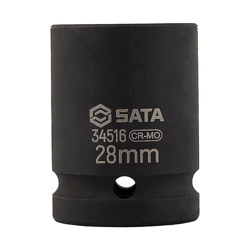 Đầu tuýp 6 cạnh, thân ngắn SATA cốt 3/4 inch, kích thước từ 17mm - 67mm