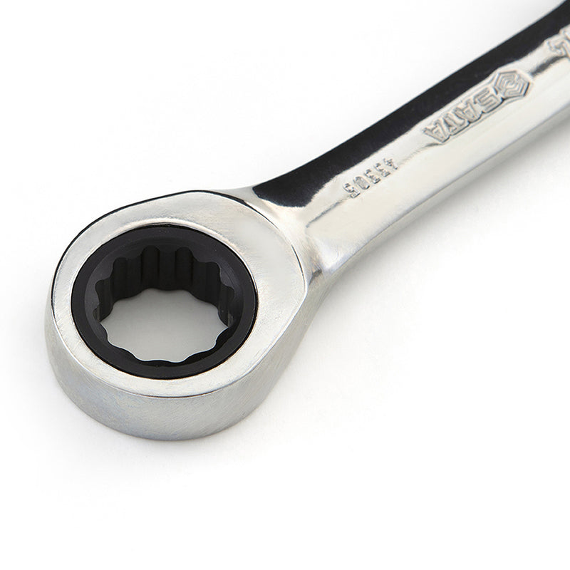 全抛光两用短快扳，适用于 10mm 至 19mm SATA 接口