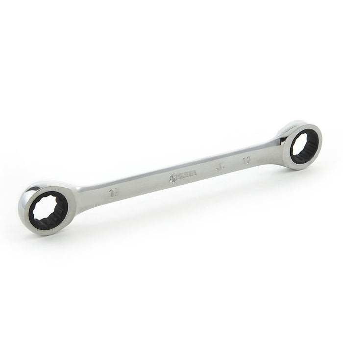 Cờ lê 2 đầu vòng tự động SATA, hệ mét, cỡ từ 8 x 9mm - 32 x 34mm