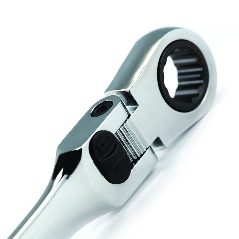 Extra Long Locking Flex Ratcheting Wrench from 8mm to 25mm SATA