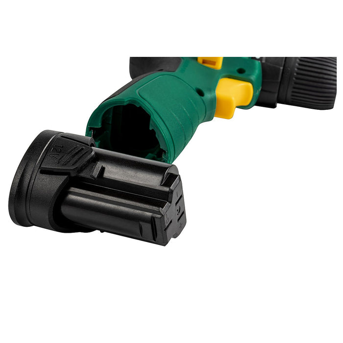 Máy khoan gỗ thép SATA 51006A dùng Pin 12V, đầu kẹp 10mm