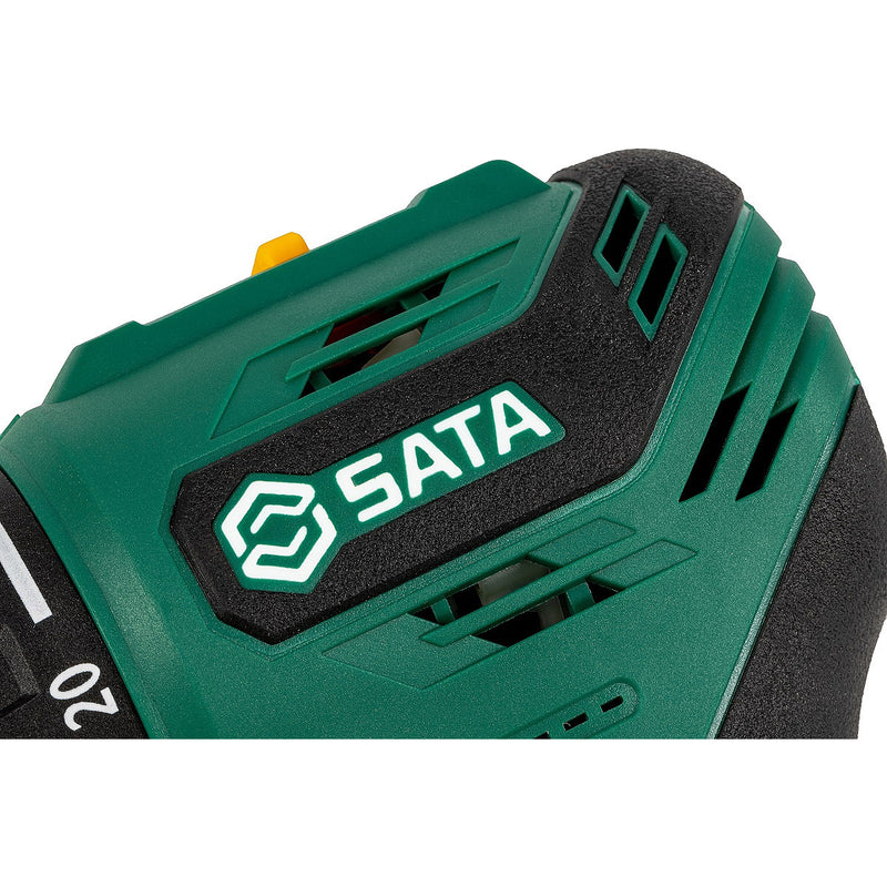 Máy khoan gỗ thép SATA 51006A dùng Pin 12V, đầu kẹp 10mm