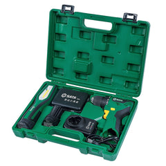 SATA 51006A: Thân máy + 2 Pin 2.0Ah ( SATA 01220 ) + Sạc ( SATA 01202 )