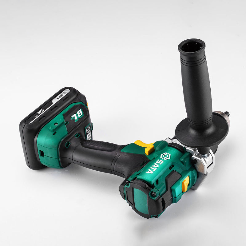 Máy khoan búa SATA 51012 dùng Pin 18V, đầu kẹp 13mm