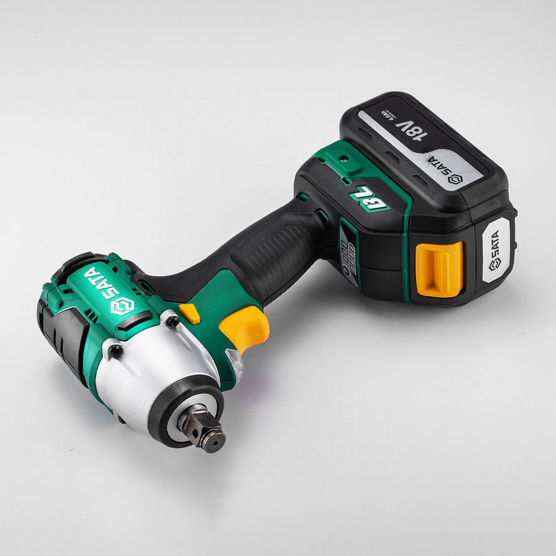 Máy siết bu lông dùng Pin 18V SATA 51073 cốt 1/2 inch lực siết 220Nm