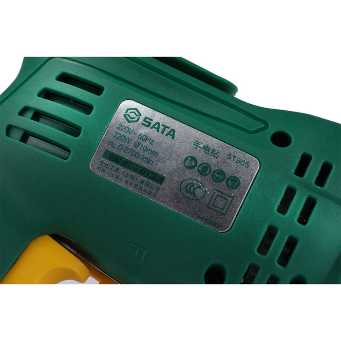 Máy khoan gỗ thép SATA 51305 công suất 320W, đầu kẹp 10mm