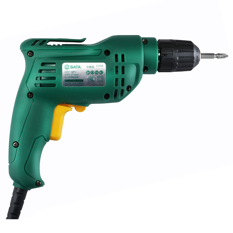 Máy khoan gỗ thép SATA 51305 công suất 320W, đầu kẹp 10mm