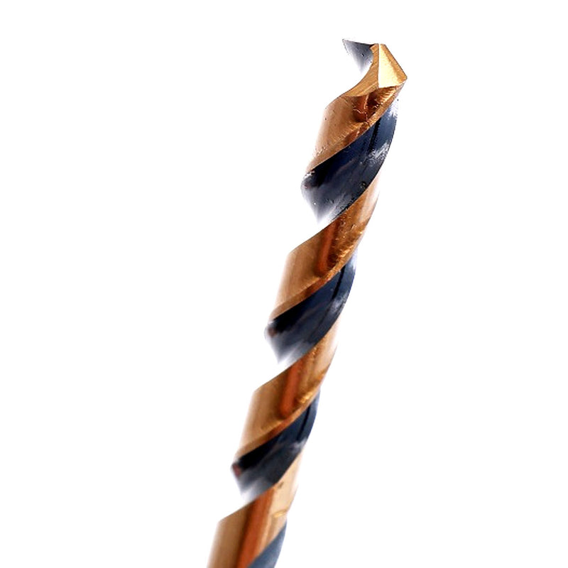 Bộ 10 mũi khoan kim loại HSS SATA 52660 đường kính 6mm, đuôi trơn