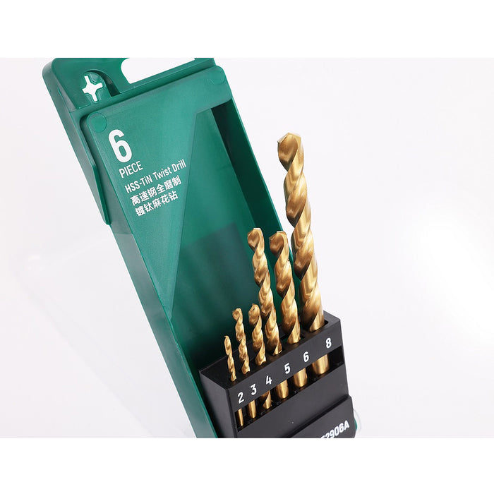 Bộ 6 mũi khoan sắt SATA 52906A