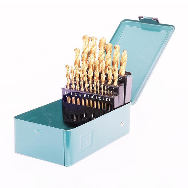 13Pc. HSS-TiN Twist Drill Set SATA 52925 (1mm - 13mm)