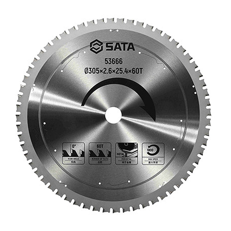 Circular Saw Blades Ø305x2.6x25.4x60T SATA 53666