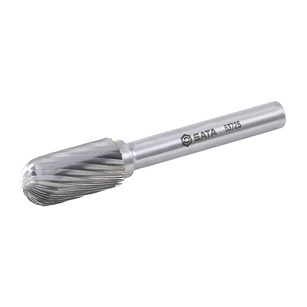 Mũi mài hợp kim hình trụ đầu tròn, răng đơn SATA 53725 đường kính mũi 10mm
