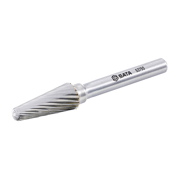 Mũi mài hợp kim hình nón, răng đơn SATA 53755 đường kính mũi 10mm
