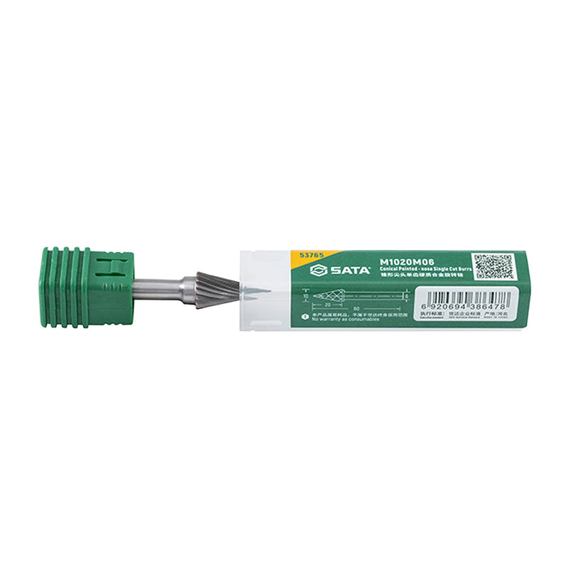 Mũi doa kim loại răng xoắn đơn SATA 53765