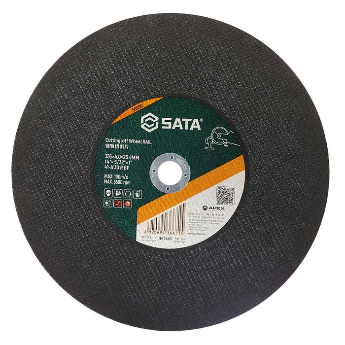 Đá cắt kim loại SATA đường kính 355mm, lỗ cốt 25.4mm