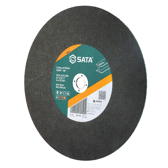 Đá cắt kim loại SATA đường kính 355mm, lỗ cốt 25.4mm