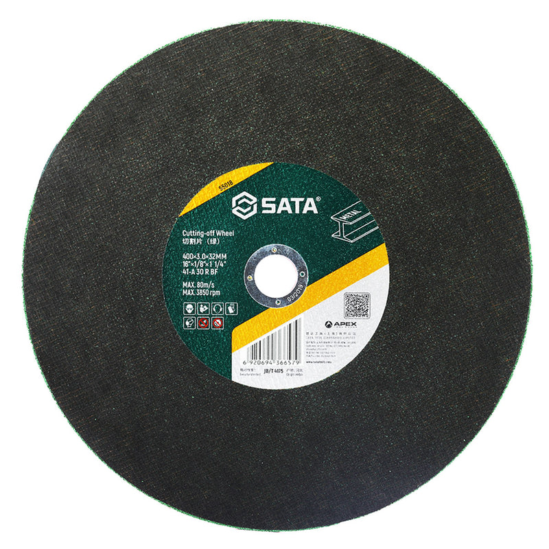 Đá cắt kim loại SATA 400mm lỗ cốt 25.4mm (Aluminum Oxide)