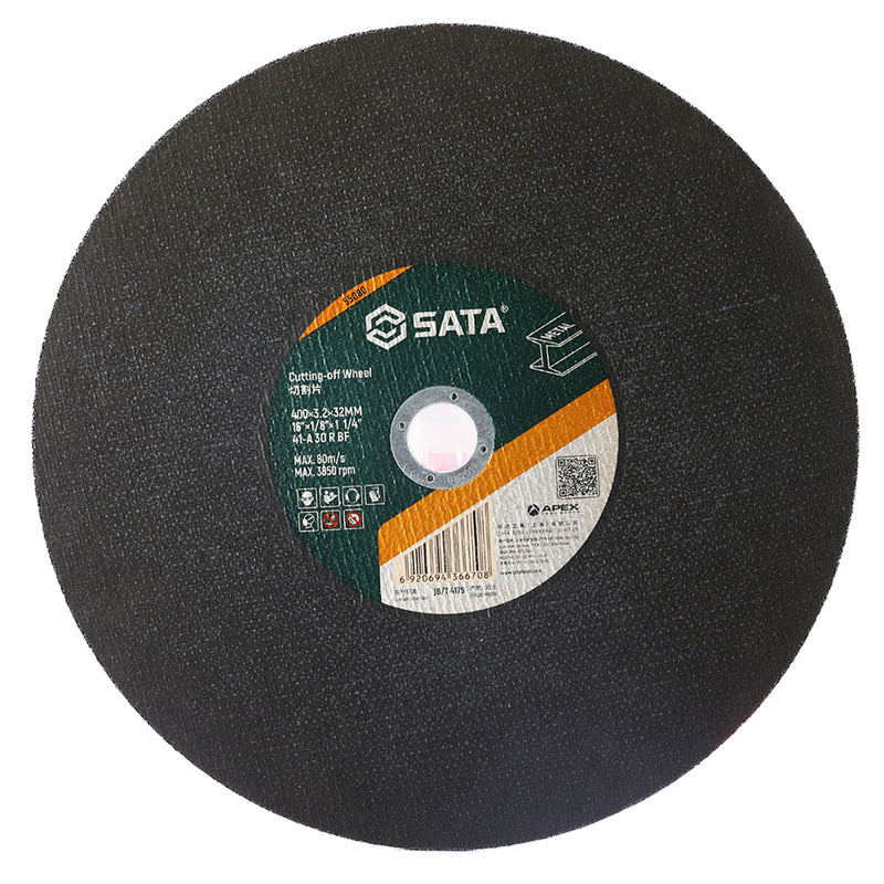 Đá cắt kim loại SATA đường kính 400mm, lỗ cốt 25.4mm