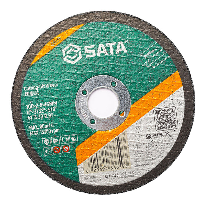 Đá cắt kim loại SATA, đường kính 100mm, lỗ cốt 16mm