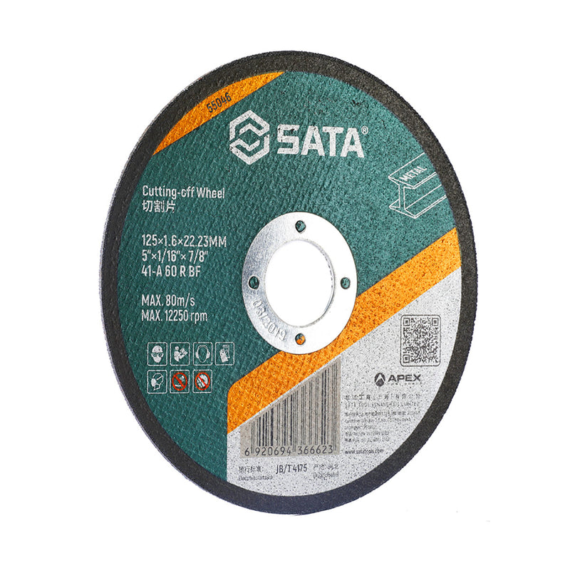 Đá cắt kim loại SATA đường kính 125mm, lỗ cốt 22.23mm