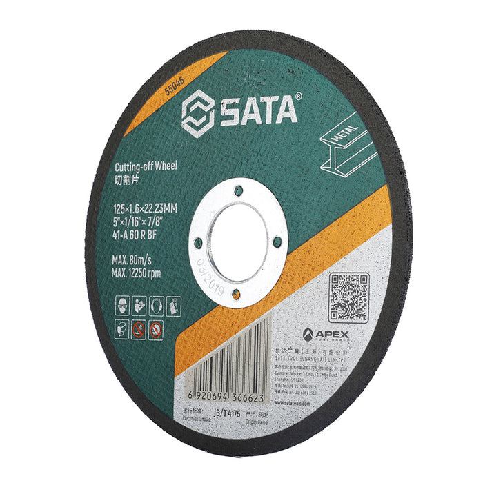 Đá cắt kim loại SATA đường kính 125mm, lỗ cốt 22.23mm