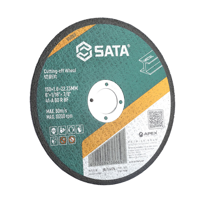 Đá cắt kim loại SATA đường kính 150mm, lỗ cốt 22.23mm