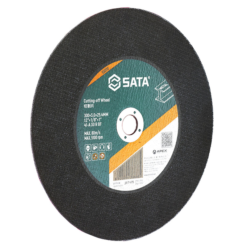 Đá cắt kim loại SATA 55070 đường kính 300mm, lỗ cốt 25.4mm