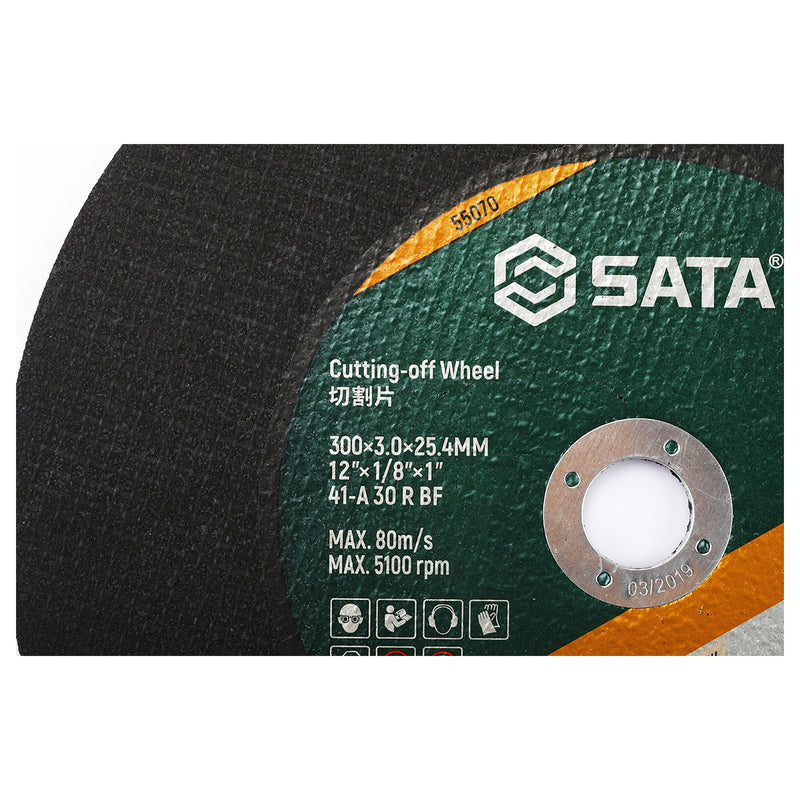 Đá cắt kim loại SATA 55070 đường kính 300mm, lỗ cốt 25.4mm