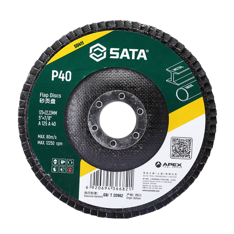 フラップディスク 100mm - 180mm SATA
