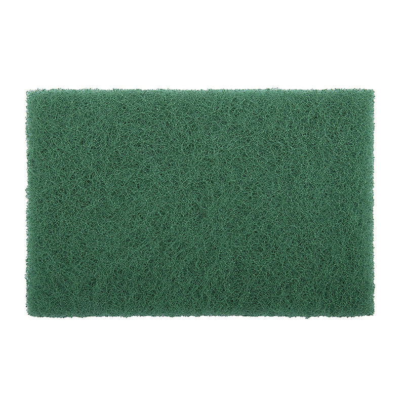 Miếng nhám sợi SATA 56025 màu xanh lá, kích thước 150x100mm, dùng vệ sinh và hoàn thiện bề mặt kim loại.