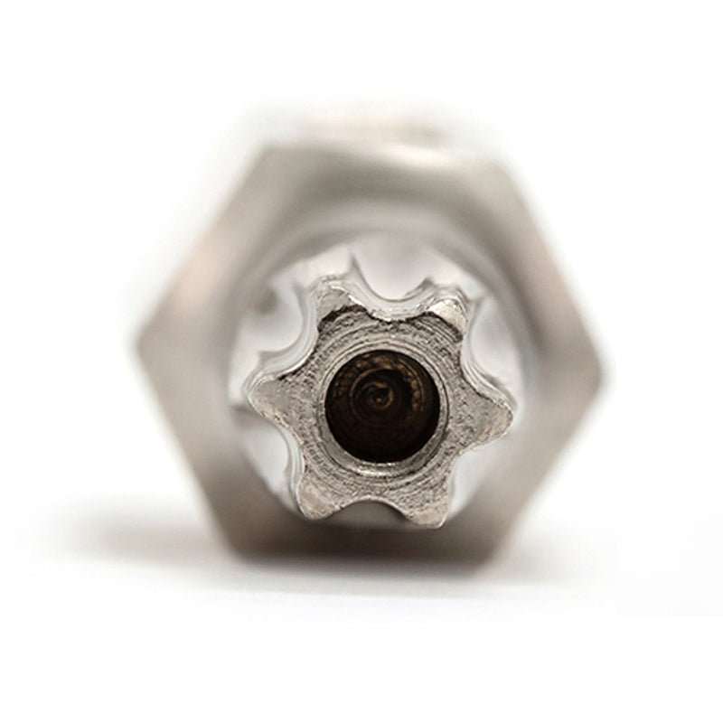 5点セット。 1/4 inch 六角シャンクビット、長さ25mm、いたずら防止Torx® SATA