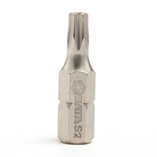 Bộ 5 mũi vặn vít đầu sao có lỗ SATA T8-T40, đuôi lục giác 1/4 inch, thép S2
