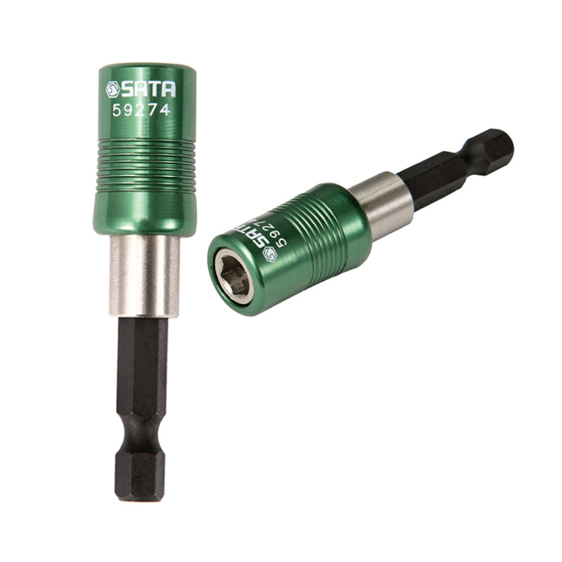 1/4 inch Dr. Magnetic 快速更换气动批头座 SATA