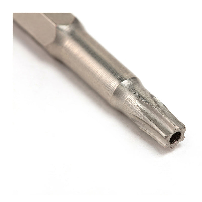 5ピース 1/4 inch 六角シャンクビット、長さ50mm、不正開封防止 Torx® SATA