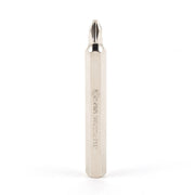 Mũi vặn vít bake PH2 dài 70mm SATA 59522, đuôi lục giác 7.94mm, thép S2 cao cấp, mạ Nickel Satin